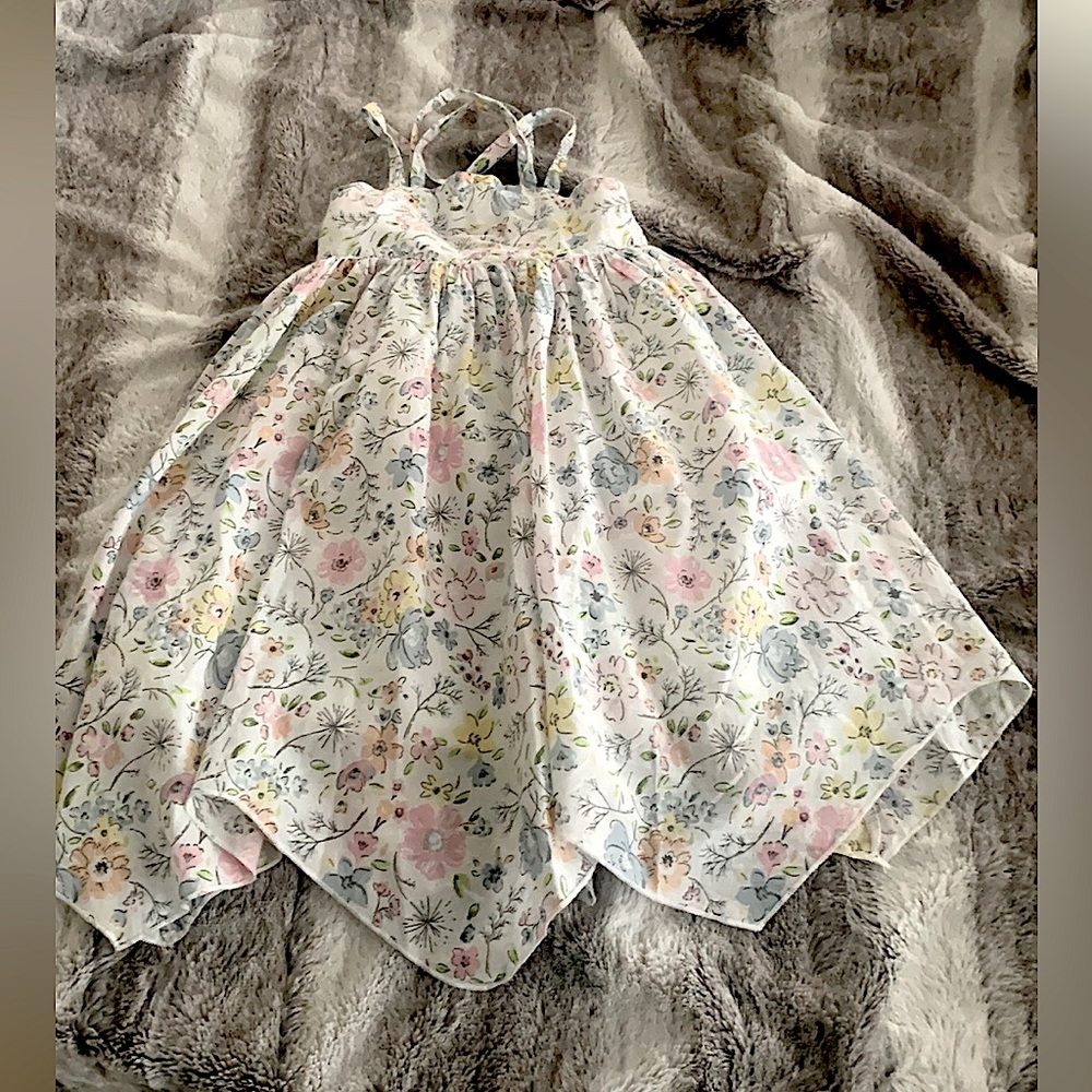 Toddler Girls Floral Dress